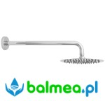 Głowica natryskowa z okrągłą deszczownicą 