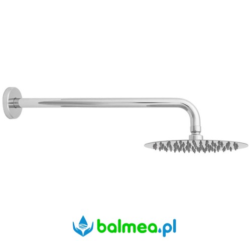 okrągła deszczownica natryskowa na ramieniu ściennym.jpg