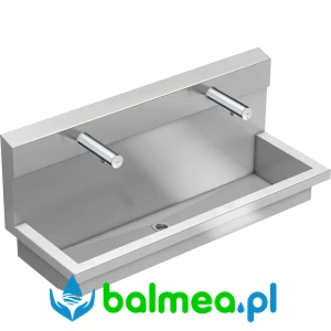 Moduł umywalkowy z dwiema bateriami elektronicznymi