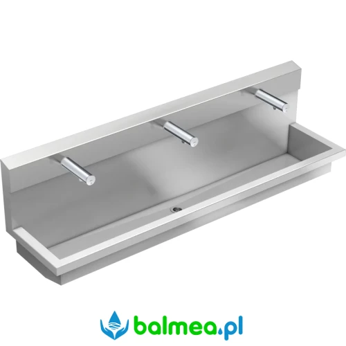 Moduł umywalkowy z trzema bateriami elektronicznymi.webp