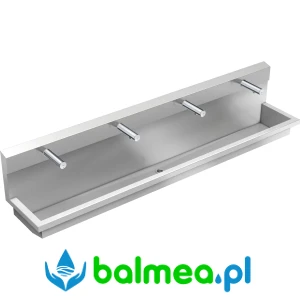 Moduł umywalkowy z czterema bateriami elektronicznymi  