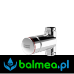 Bateria prysznicowa przelotowa naścienna  F3 FRANKE samozamykająca