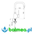 Jednootworowa bateria umywalkowa  - rysunek techniczny.jpg