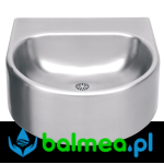 Umywalka naścienna ze stali szlachetnej, wandaloodporna FRANKE