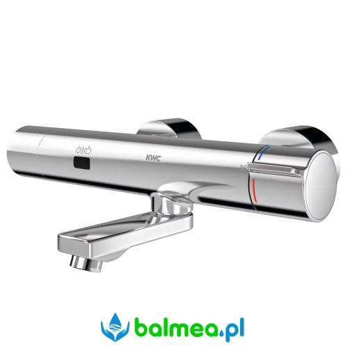 Bezdotykowa termostatyczna bateria ścienna z zasilaniem i modułem C.webp