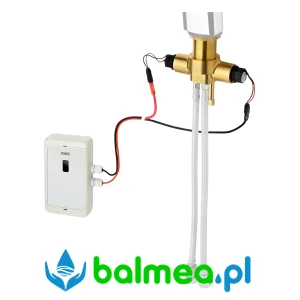 Podzespół higieniczny do stojącej baterii z tworzywa sztucznego