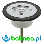 Zawór odpływowy z sitkiem