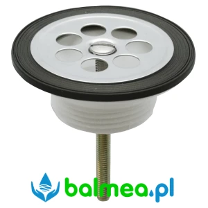 Zawór odpływowy z sitkiem