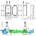 Podzespół higieniczny do montażu podtynkowego do jednouchwytowej baterii -rysunek 125 mm.jpg