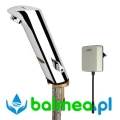 Bezdotykowa bateria umywalkowa z mieszaczem z zasilaczem sieciowym.webp