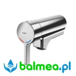 Metalowa jednouchwytowa bateria termostatyczna do zestawu armaturowego lub przyłącza ściennego