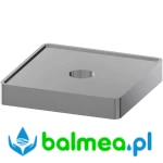 Adapter montażowy wykonany z polerowanego mosiądzu 