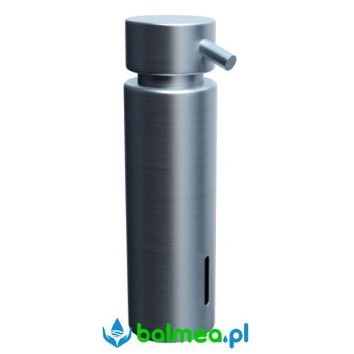 Dozownik mydła w płynie MERIDA mocowany do blatu poj. 300 ml - mosiądz chromowany matowy.jpg