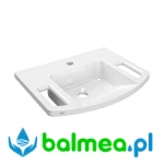 Umywalka do łazienek bez barier o wymiarach EXOS 50cm