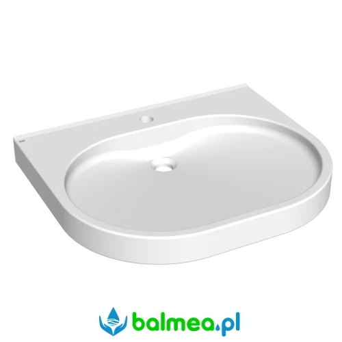 Umywalka pojedyncza do łazienek bez barier.webp