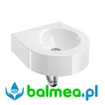 Źródełko wody pitnej do montażu na ścianie o wymiarach 400 × 110 × 400 mm