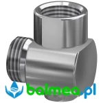 Zawór spustowy z mosiądzu do opróżniania węża słuchawki natryskowej