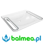 MEDCARE Umywalka pojedyncza do łazienek bez barier o wymiarach 650 x 150 x 550 mm