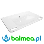 MEDCARE Umywalka pojedyncza do łazienek bez barier o wymiarach 850 x 150 x 550 mm