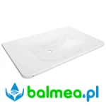 MEDCARE Umywalka pojedyncza do łazienek bez barier o wymiarach 850 x 150 x 550 mm