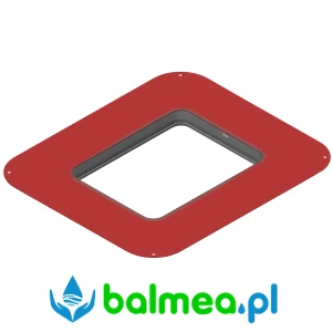 Kołnierz przyklejany przesuwny