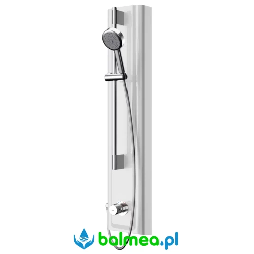 Panel natryskowy z tworzywa mineralnego MIRANIT z mieszaczem i słuchawką natryskową.webp