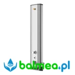 Panel natryskowy ze stali szlachetnej z przełącznikiem pomiędzy głowicą a słuchawką natryskową o wymiarach 235 × 1160 × 90 mm 