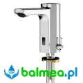 Bateria umywalkowa elektroniczna sztorcowa F5 z regulacją temperatury.webp