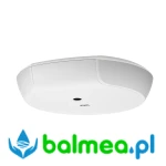 Sufitowy czujnik inteligentnego systemu spłukiwania pisuarów z białego tworzywa sztucznego