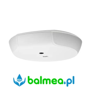 Sufitowy czujnik inteligentnego systemu spłukiwania pisuarów z białego tworzywa sztucznego