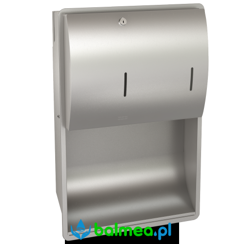 Podtynkowy podajnik ręczników papierowych z dozownikiem mydła Franke STRX601E zdjęcie.png