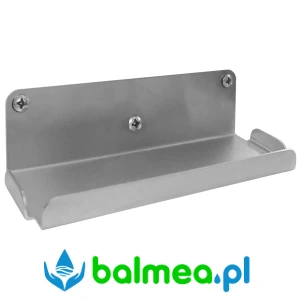 Stalowa półka do montażu ściennego o wymiarach 213 x 60 x 80 mm