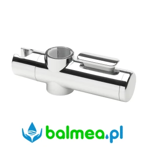 Uchwyt głowicy natryskowej z tworzywa ABS o wymiarach 183 x 65 x 66 mm