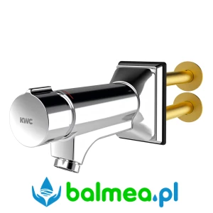 Samozamykająca bateria ścienna do montażu od strony pomieszczenia technicznego