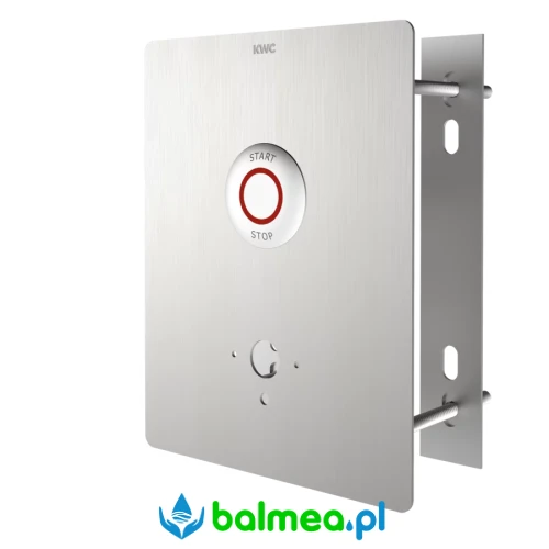 Elektroniczna armatura umywalkowa do montażu od strony pomieszczenia technicznego.webp