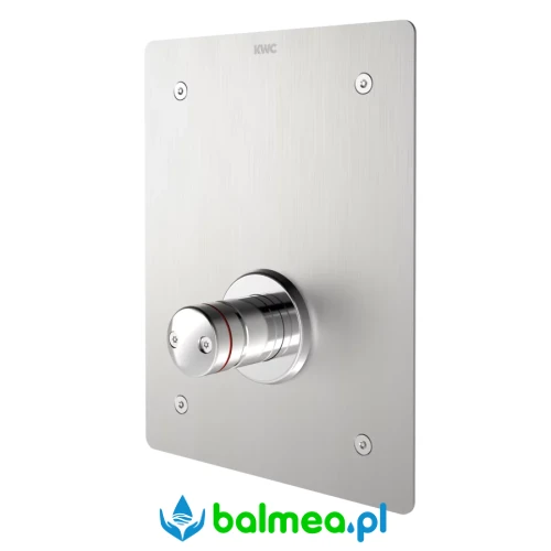 Natryskowa samozamykająca bateria przelotowa do montażu podtynkowego.webp