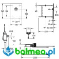 Elektroniczna armatura spłukująca do WC do montażu od strony pomieszczenia technicznego - rysunek.jpg
