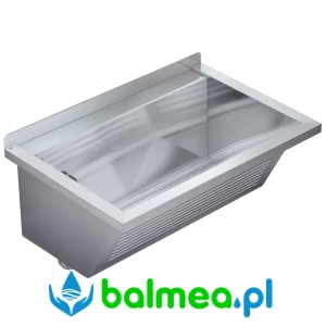 Stalowa komora gospodarcza do montażu ściennego o wymiarach 750 x 354 x 500 mm