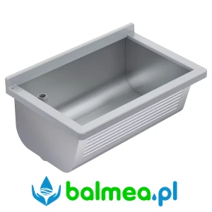 Komora gospodarcza do montażu ściennego ze stali o wymiarach 700 x 328 x 460 mm