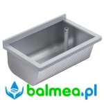 Stalowa komora gospodarcza do montażu ściennego o wymiarach 700 x 328 x 460 mm