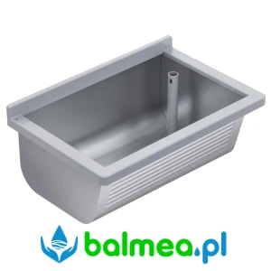 Stalowa komora gospodarcza do montażu ściennego o wymiarach 700 x 328 x 460 mm