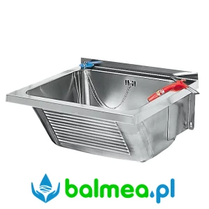 Uniwersalna komora gospodarcza ze stali szlachetnej o wymiarach 470 x 240 x 430 mm