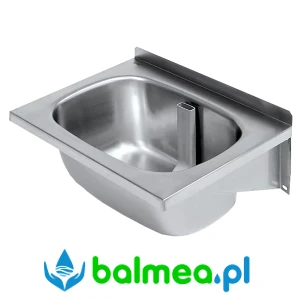 Stalowa wielofunkcyjna komora gospodarcza do montażu ściennego o wymiarach 600 x 271 x 500 mm