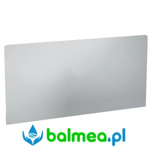 Ścianka tylna ze stali szlachetnej o wymiarach 250 mm x 500 mm