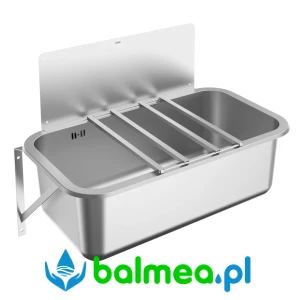 Stalowa komora wielofunkcyjna o wymiarach 800 x 260 x 450 mm