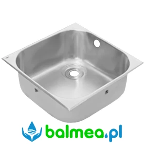 Komora wpuszczana w blat ze stali o wymiarach 460 x 250 x 460 mm