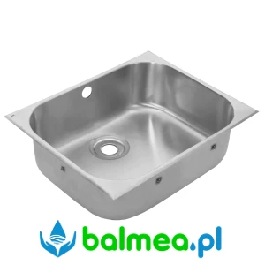 Komora wpuszczana w blat ze stali o wymiarach  565 x 300 x 465 mm