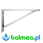 Stalowy wspornik do zlewozmywaków o wymiarach 40 x 320 x 575 mm