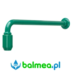 Głowica do natrysków ratunkowych na wysięgniku