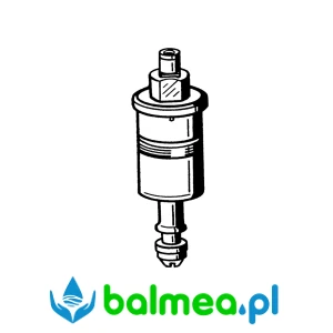 Element funkcyjny do natryskowej armatury samozamykającej z mieszaczem